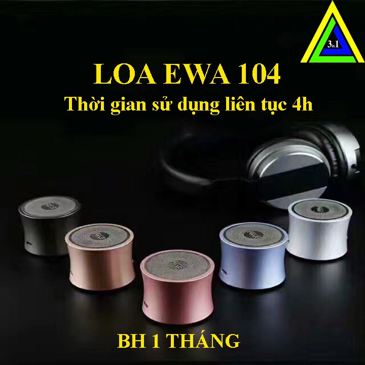 [Loa Ewa Cao Cấp] Loa Bluetooth Chính Hãng Ewa Phân Phối Độc Quyền Có Video