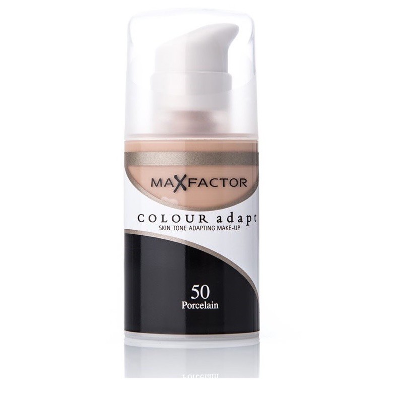 #Kem nền Max Factor Colour Adapt Foundation 50 Porcelain 34ml.Hàng xách tay úc