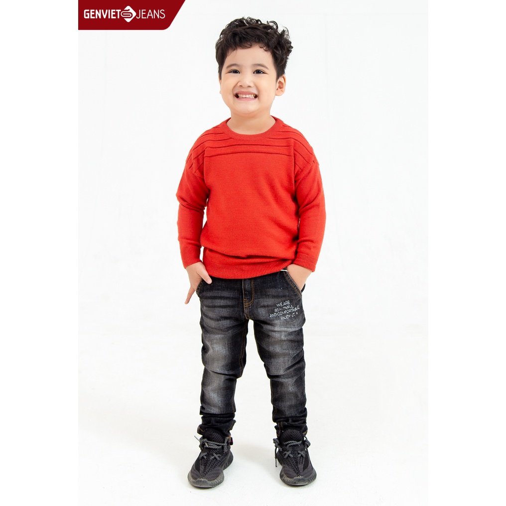 Áo Len Thời Trang Trẻ Em GENVIET I4123I2078