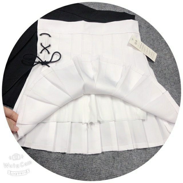 Chân váy tenis cột dây ulzzang ảnh thật kế | BigBuy360 - bigbuy360.vn