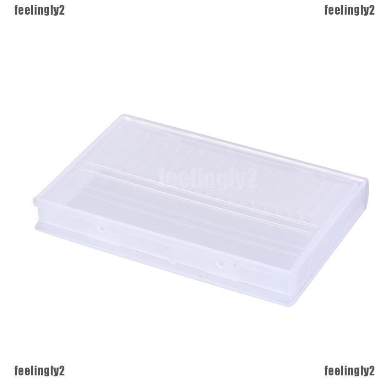 ❤Mặt Trời❤ Hộp Nhựa 20 Lỗ Đựng Mũi Khoan Tiện Dụng