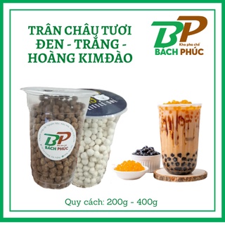 Trân Châu Đen 400G TRÂN CHÂU NGŨ SẮC - NGUYÊN LIỆU LÀM TRÀ SỮA ĐÀ NẴNG