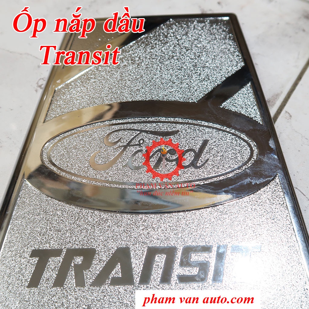 Ốp mạ nắp bình dầu Ford Transit hàng cao cấp giá rẻ Phạm Văn auto