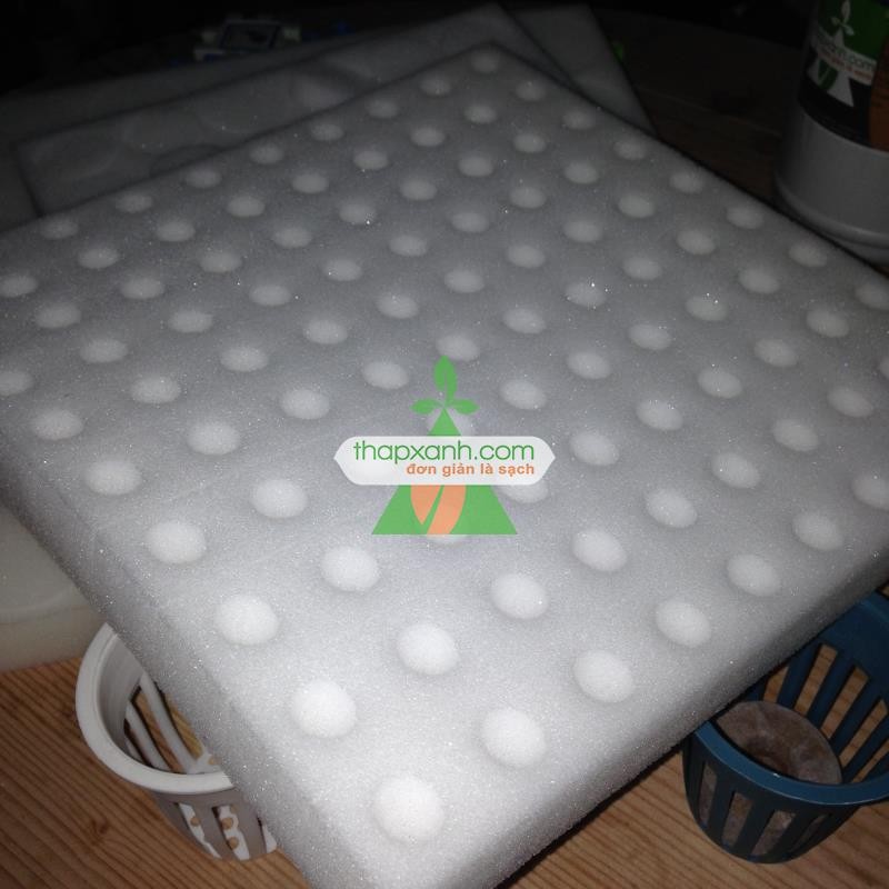 Bộ 3 Tấm 300 viên Mút xốp ươm hạt (25x25x25)