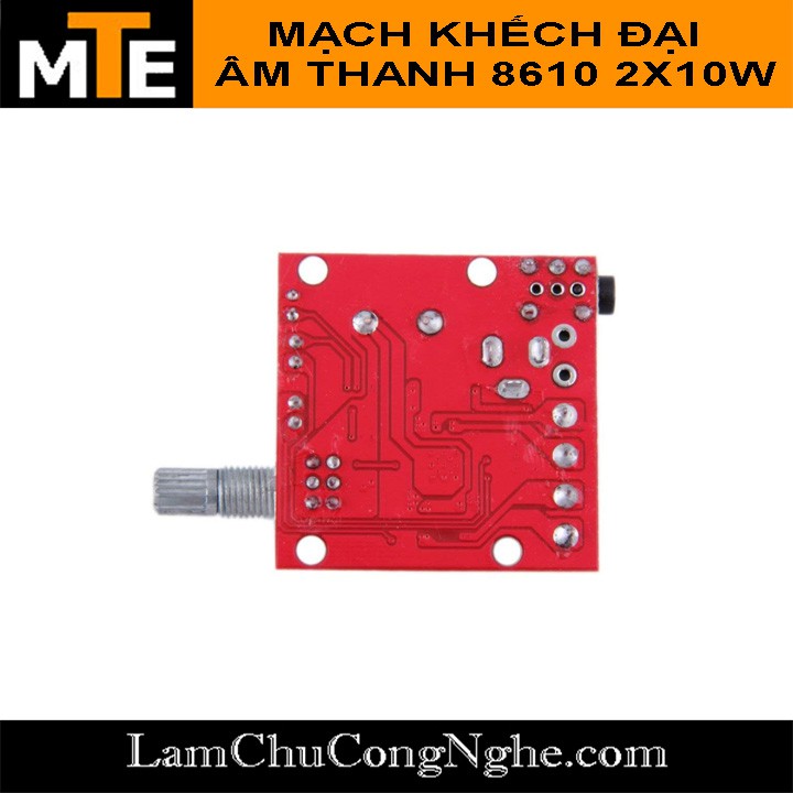 Mạch khuếch đại âm thanh PAM 8610 2x10w HIFI 2.0 class D