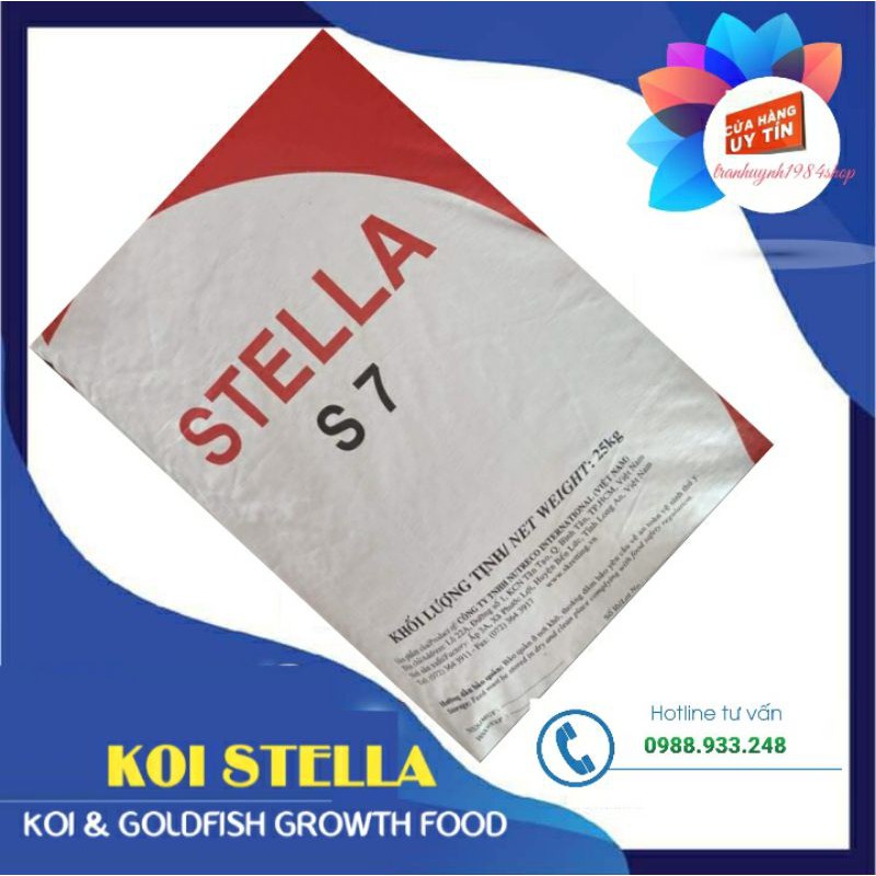 Cám cao cấp Koi Stella S7 dành cho cá Koi|1 Kg