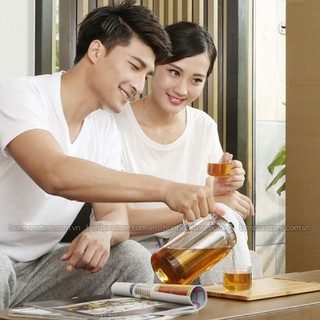 (S-046) BÌNH THỦY TINH SAMADOYO