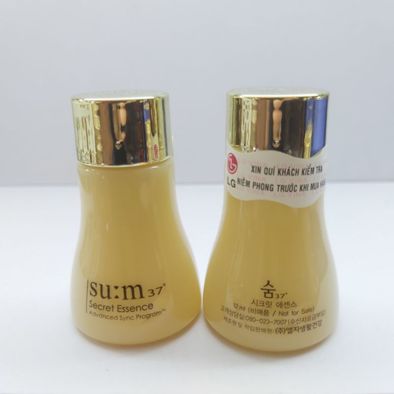 [12ml] Chai nước thần Sum37 siêu dưỡng cải thiện các vấn đề về da cho làn da sáng ẩm mịn - Sum37 Secret Essence 12ml