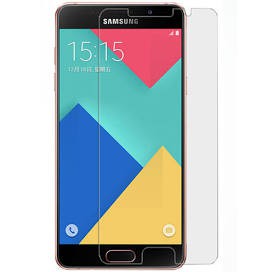 Kính cường lực samsung A5,A5 2016 Kính trong suốt mài cạnh tặng kèm khăn lau.