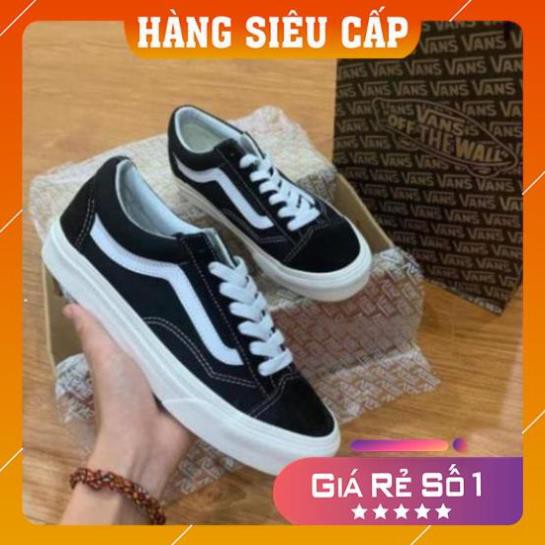 [FREESHIP- BẢO HÀNH 1 NĂM] GIÀY SNEAKER vans ĐEN ĐẾ TRẮNG HOT NHẤT 2020 GIÁ CỰC SỐC | BigBuy360 - bigbuy360.vn