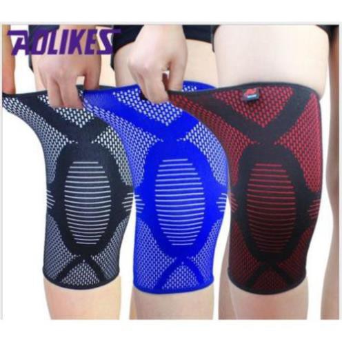 [Freeship] 2 chiếc bảo về khơp gối Phụ Kiện thể thao Gym Aolikes Xỏ gối hình Caro (7716) TPBS