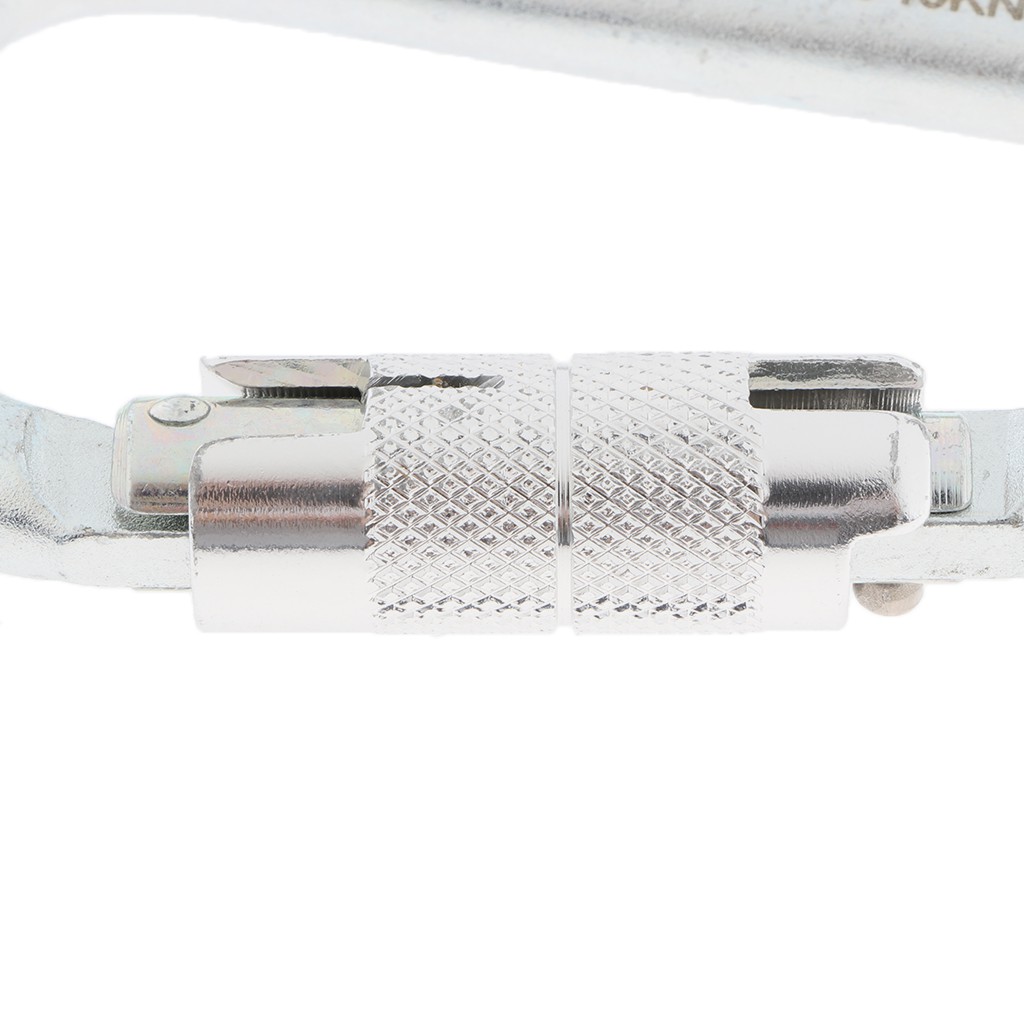 Móc Khóa Tự Động Hình Chữ D 40KN Bằng Nhôm Dùng Leo Núi Tiện Dụng