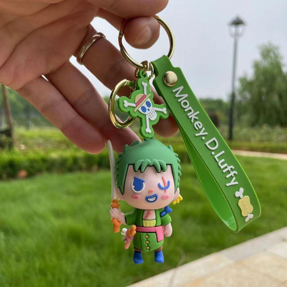 NICKOLAS Móc Khóa Mô Hình Nhân Vật Hoạt Hình Luffy Cướp Biển