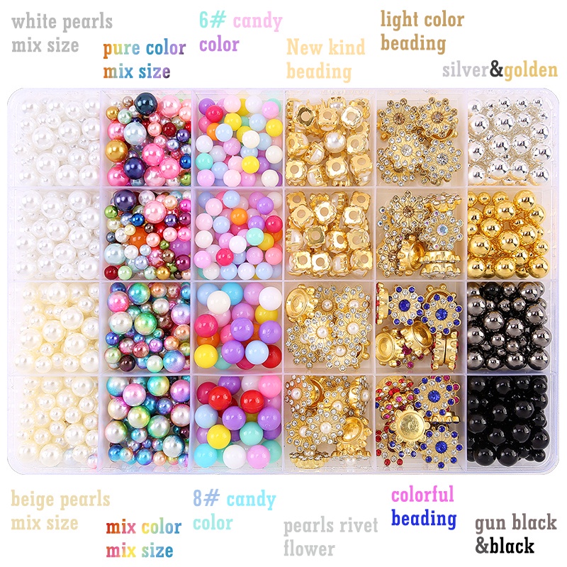 Máy Cài Nút Ngọc Trai Màu Đen Làm Đồ Handmade DIY