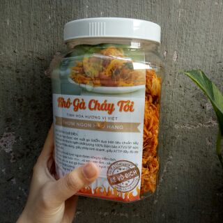 500gr KHÔ GÀ CHÁY TỎI