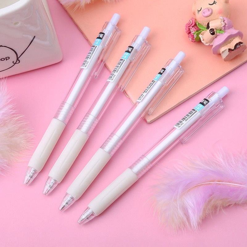 1 Bút Bi Mực Đen Ngòi 0.5mm Cỡ Lớn Thiết Kế Sáng Tạo Cho Văn Phòng