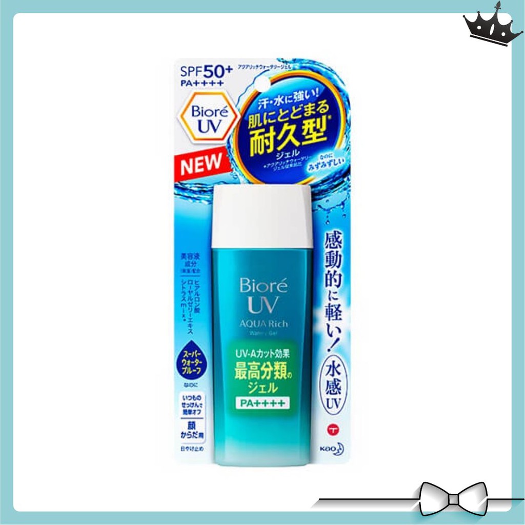 Kem chống nắng Biore UV Aqua Rich Watery Essence/Gel SPF 50+/ PA++++ 50ml/90ml [SALE BANH NÓC] | BigBuy360 - bigbuy360.vn