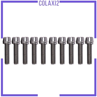 10pcs Bike Stem Screw Bicycle Bolts M5/M6x20mm Road Mountain Bike Bolt Parts M5