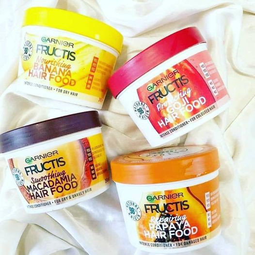 Kem ủ và dưỡng tóc đa công dụng Garnier Fructis Hair Food Mask