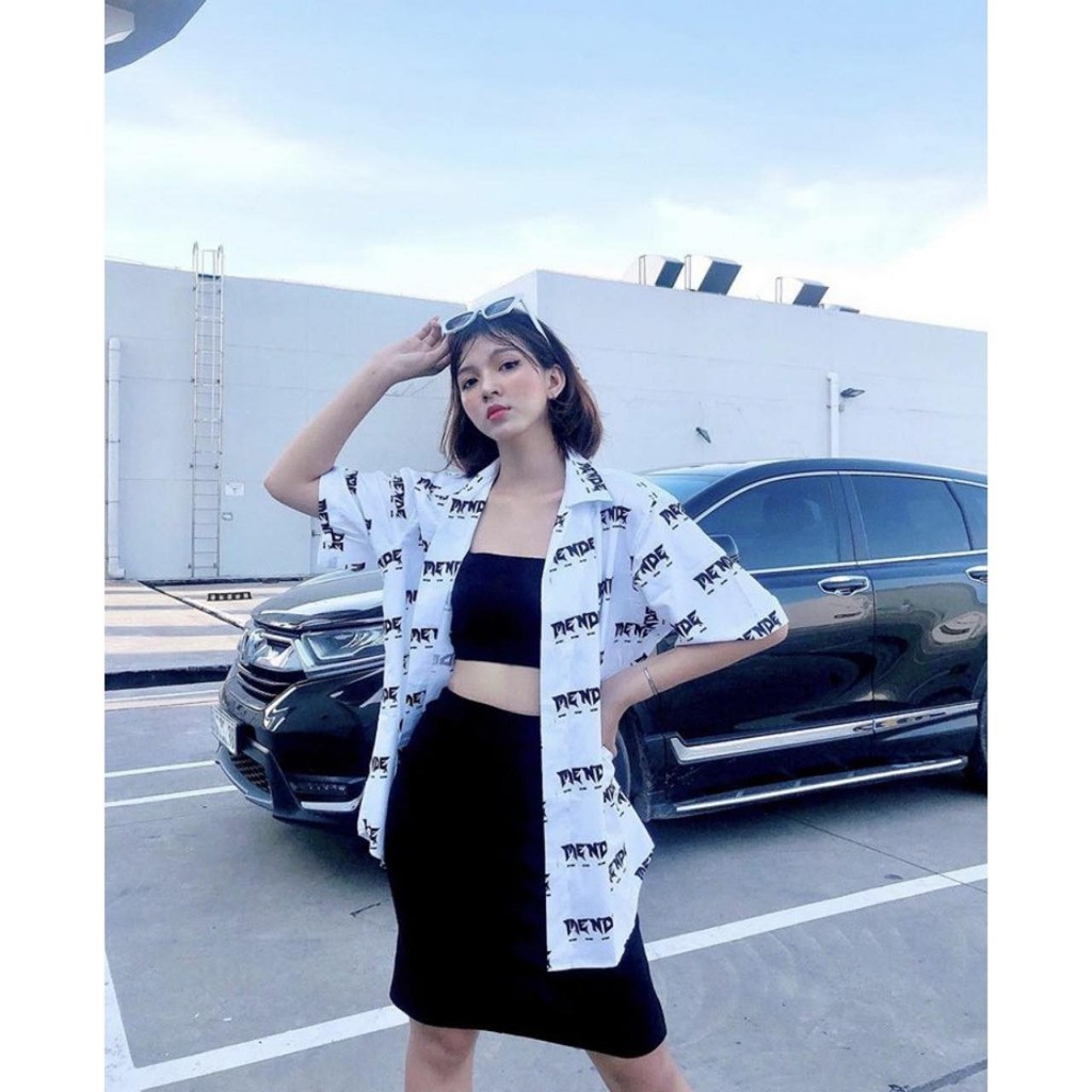 [Mã FAMAYMA2 giảm 10K đơn 50K] Áo sơ mi nam nữ in dòng chữ MENDE cực hot | BigBuy360 - bigbuy360.vn