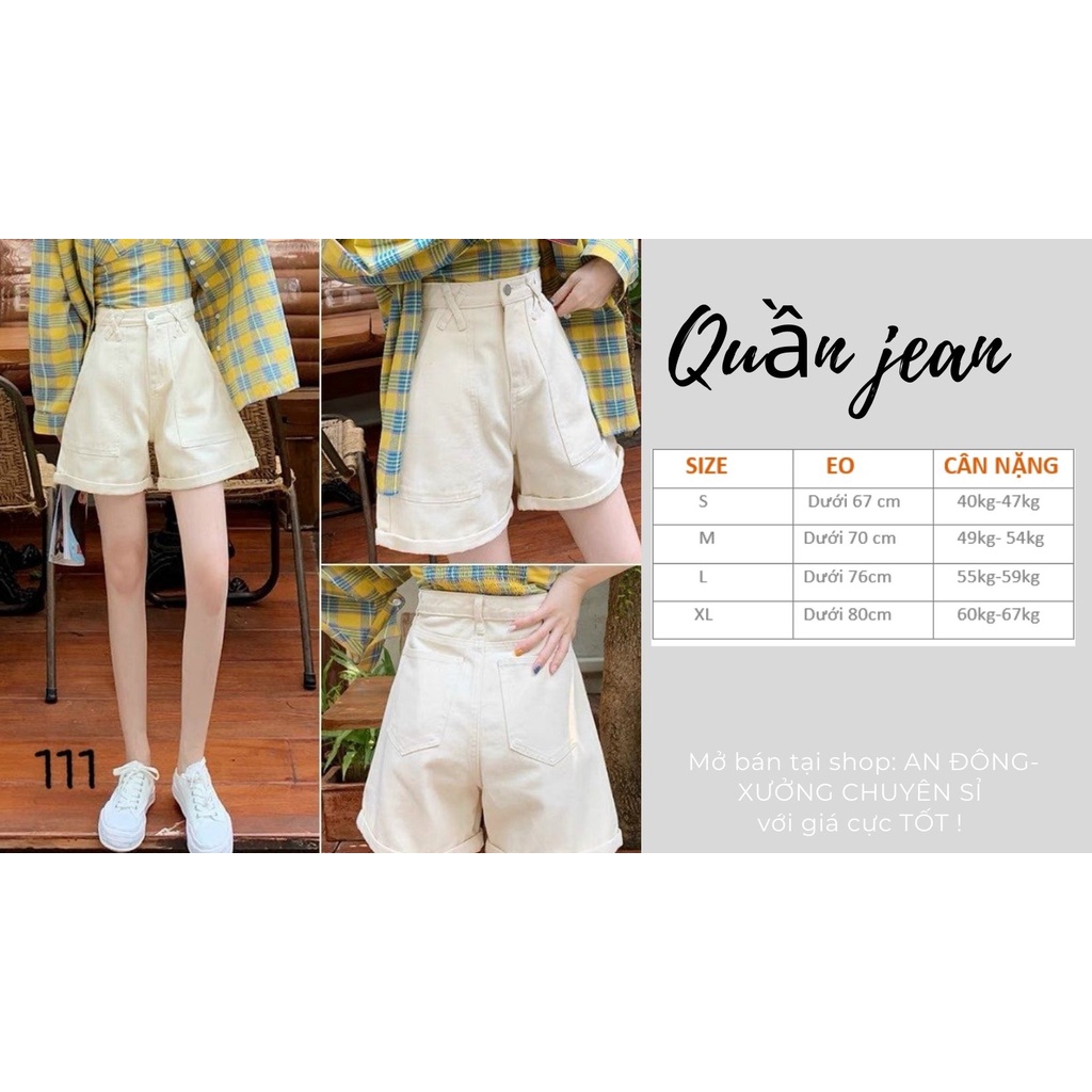 Quần Short Nữ Ống Rộng Vải Kaki Lưng Cao Đai Chéo Hàn Quốc - Quần Sooc Đùi Nữ Cạp Cao Ulzzang | BigBuy360 - bigbuy360.vn