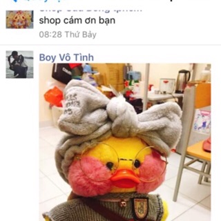 Vịt má hồng - lalafanfan- size 30cm - full phụ kiện