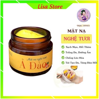 Mặt nạ nghệ tươi Ả đào - handmade Mộc nhan Natural - thảo dược thiên nhiên