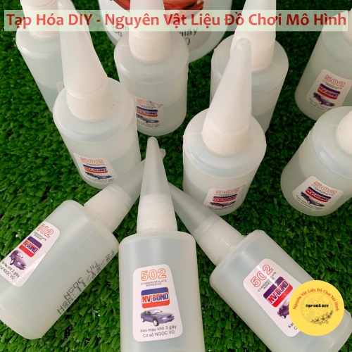 Keo 502 Siêu Kết Dính - Dán Trên Mọi Vật Liệu