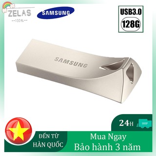 Usb 3.1/3.0 sansung flash drive ultra bar plus 128gb 300mb/s - bạc
