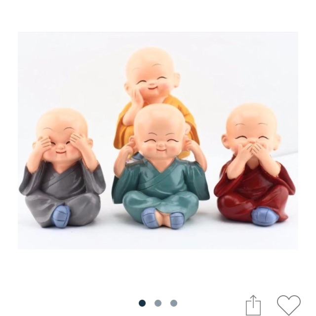 4 chú tiểu xinh xắn