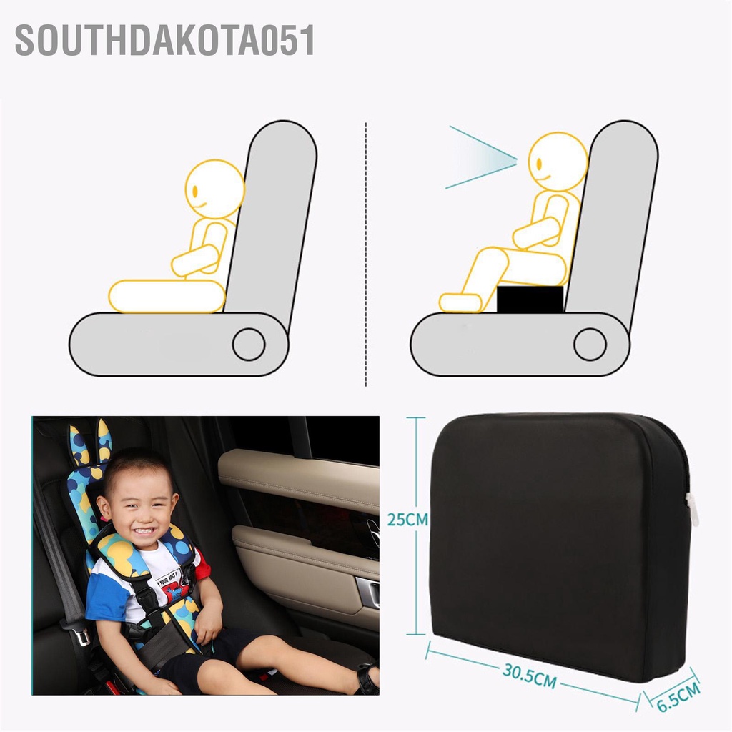 [Hàng HOT] Ghế ngồi ô tô cho bé - Đai an toàn cho bé thoáng khí Hình dạng hoạt hình dễ thương (trẻ em dưới 12 tuổi)【Southdakota051】