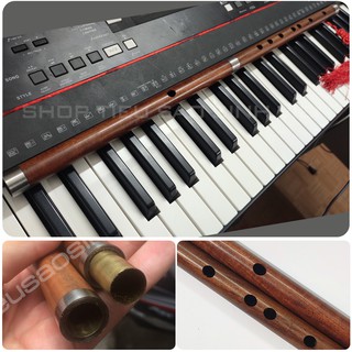 Sáo gỗ - sáo ngang có khớp nối [ Gỗ thật 100 %]