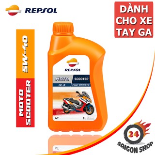 NHỚT REPSOL SCOOTER 5W40 Tổng Hợp Toàn Phần