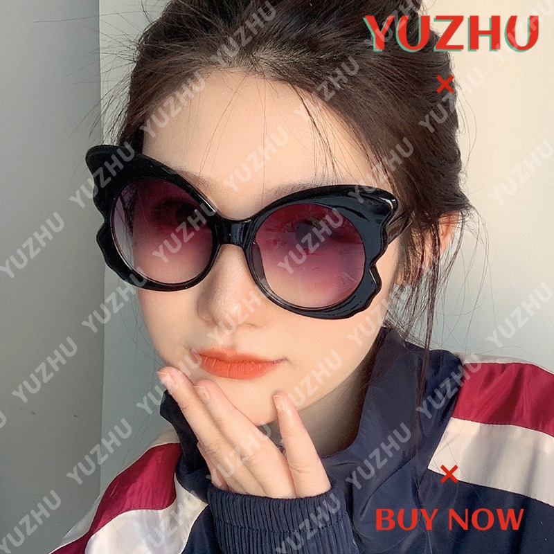 Kính Mát Gọng Lớn Hình Bướm Phong Cách Retro Thời Trang Phương Tây
