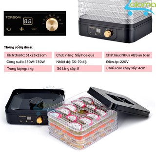 Máy sấy hoa quả TORSOM TS-D2