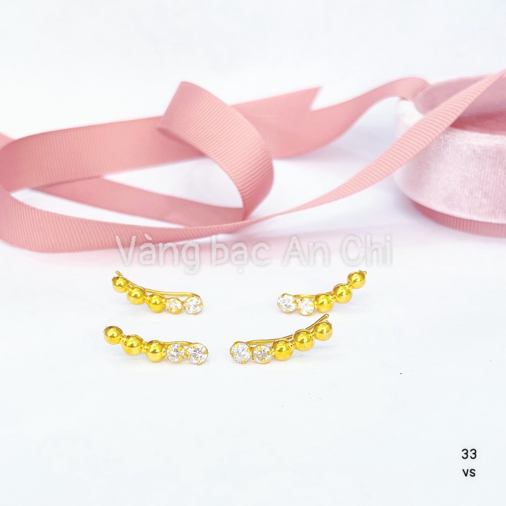Bông tai nữ/khuyên kẹp vành mới 2021 hottrend hàn quốc Vàng bạc an chi cam kết bảo hành chất lượng sản phẩm