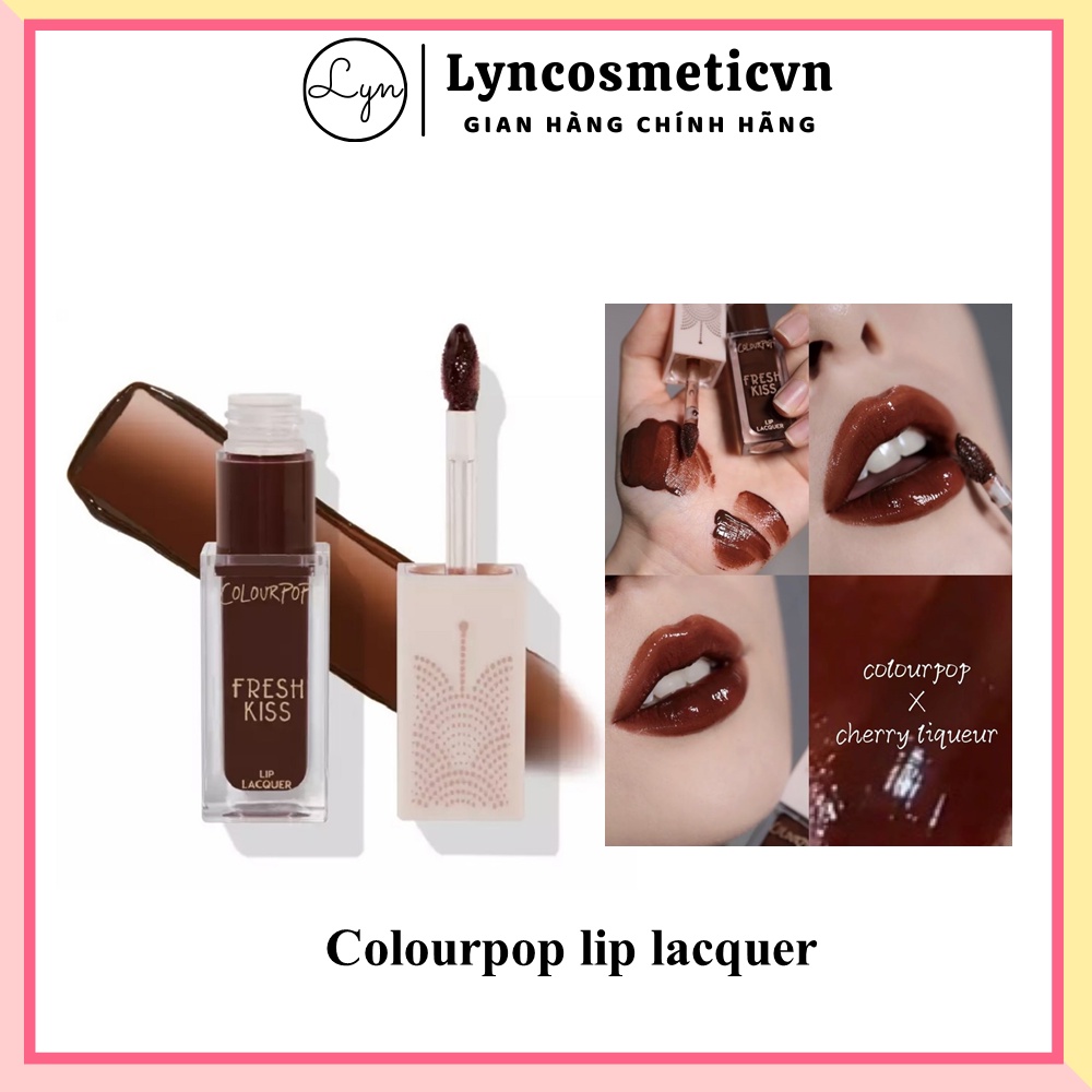 Son kem bóng mịn môi Colourpop lip lacquer  xiuse