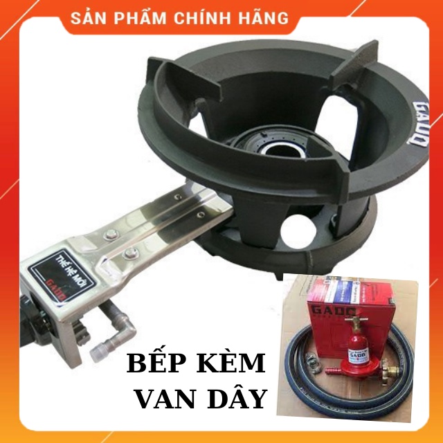 Bếp Gas Công Nghiệp GADO G-6A/6T- Bếp Khè Ga- kèm Van Dây Chính Hãng- BẢO HÀNH 24 THÁNG