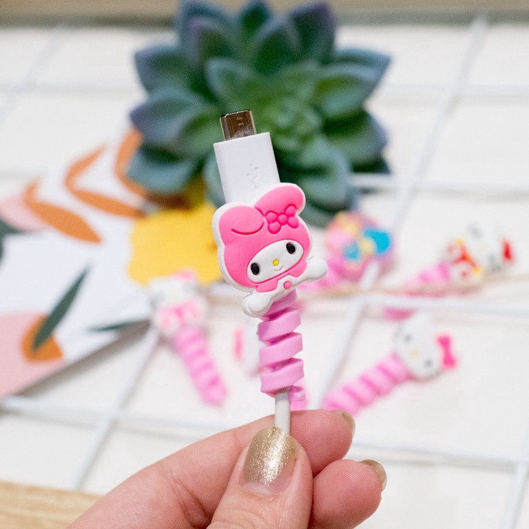 Hoạt Hình Dụng Cụ Bảo Vệ Đầu Dây Cáp Hình Thú Dễ Thương