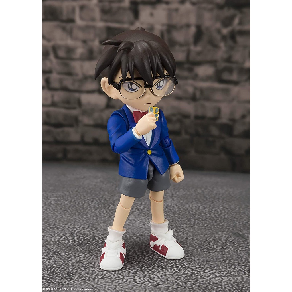 Mô hình SHF Conan Edogawa Chase Tracking Edition chính hãng Bandai S.H.Figuarts Detective Có ảnh thật