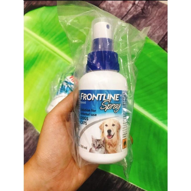 Frontline Spay- xịt ve rận bọ chét an toàn cho chó mèo sơ sinh, bầu