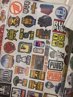 Set sticker pvc Pubg