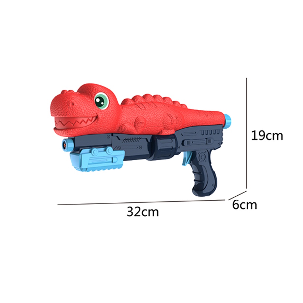 [Đồ chơi trẻ em] Súng nước Cá Mập,Cá Sấu,Khủng Long loại lớn /Súng nước Đồ chơi bắn xa 6m-10m nhựa ABS an toàn cho bé