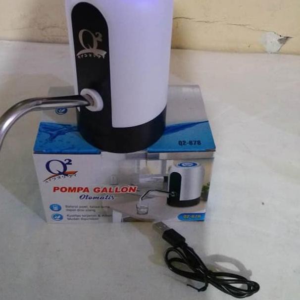 Máy Bơm Nước Điện Tử Aqua Gallon Q2 678 Q2-678 Sạc Usb