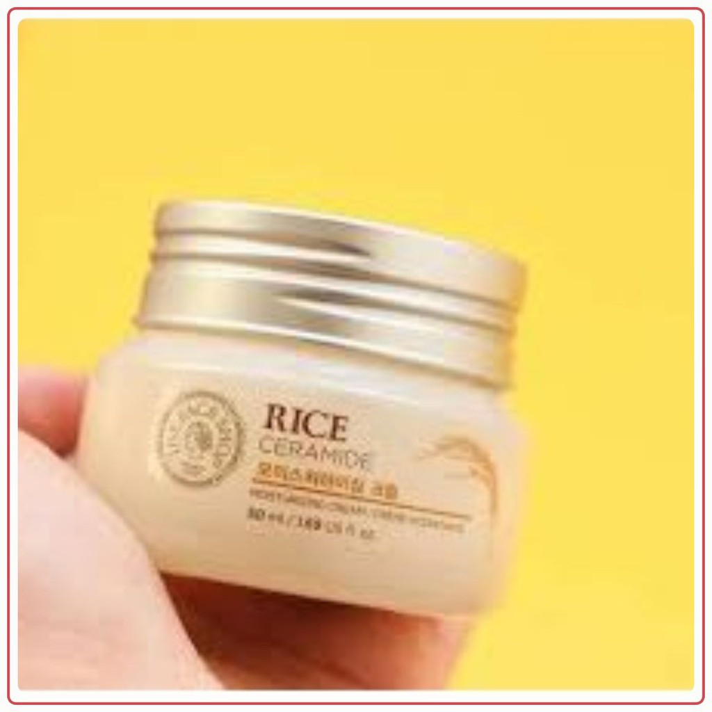 Kem Dưỡng Ẩm Sáng Da Gạo The Face Shop Rice & Ceramide Moisture Cream - 50ml