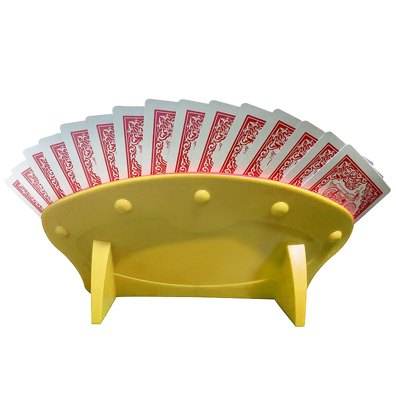 Lazy Poker Cards Stand Holders Base Playing Cards Support Poker Clip Organizes Hands for Easy Play Board Game