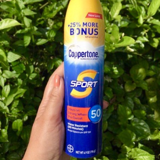 XỊT CHỐNG NẮNG MẶT VÀ TOÀN THÂN COPPERTONE SPF50