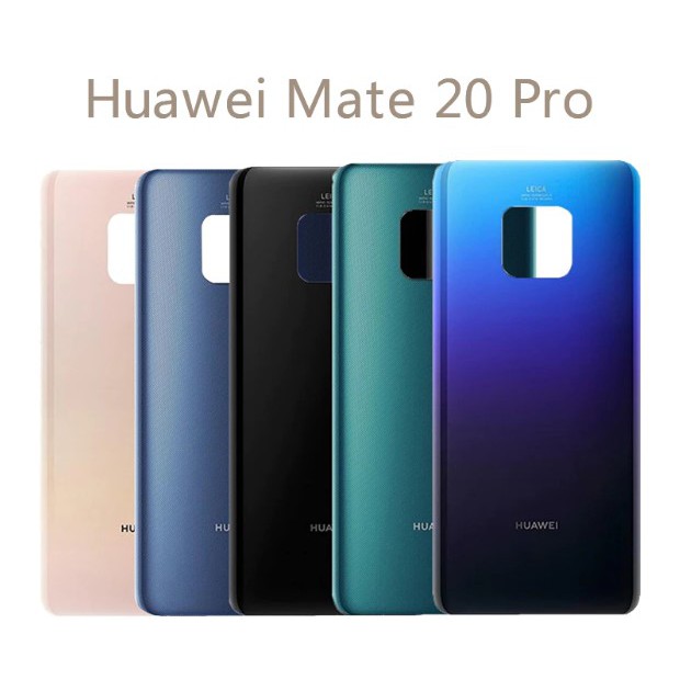 Nắp lưng Huawei Mate 20 pro  -  Chất liệu kính - Có combo quà tặng kèm
