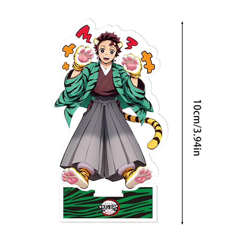 Mô Hình Nhân Vật Kimetsu No Yaiba Kamado Tanjirou Nezuko Kanawo Zenitsu Inosuke Giyuu Đứng Được Bằng Acrylic