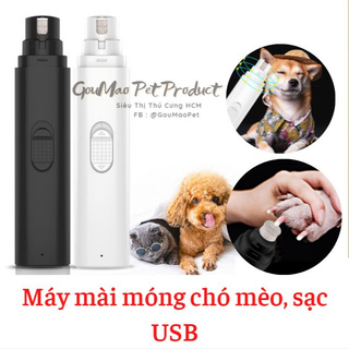 [ sạc USB ]Tông đơ mài móng chó mèo , máy mài móng cho thú cưng.
